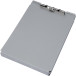 MAULcase A4 Aluminum Portrait Clipboard with Storage Compartment, Bottom Hinge