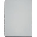 MAULassist porte-bloc A4 alumnium portrait avec compartiment de rangement, ouvert à gauche