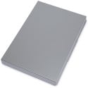 MAULassist klembordkoffer aluminium A4 staand, draait linksom open (zijkant)