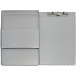 MAULassist klembordkoffer aluminium A4 staand, draait linksom open (zijkant)
