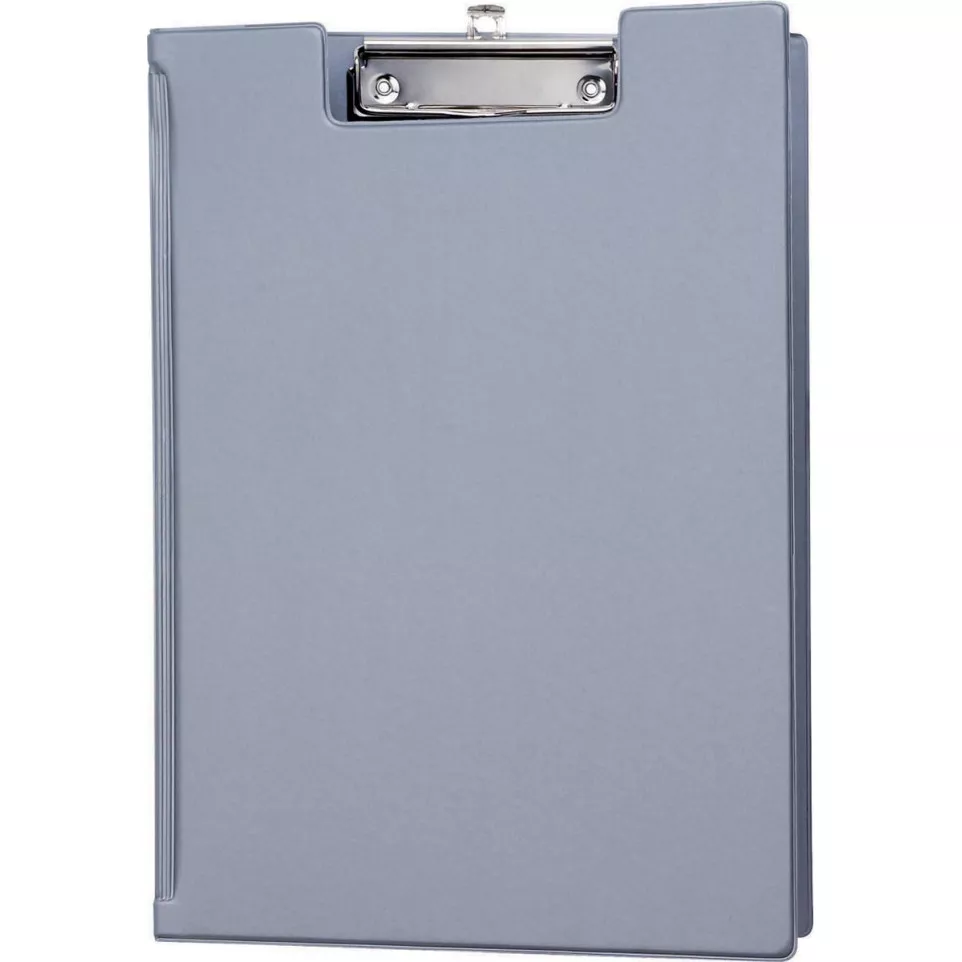 MAUL clip file with insert A4 silver