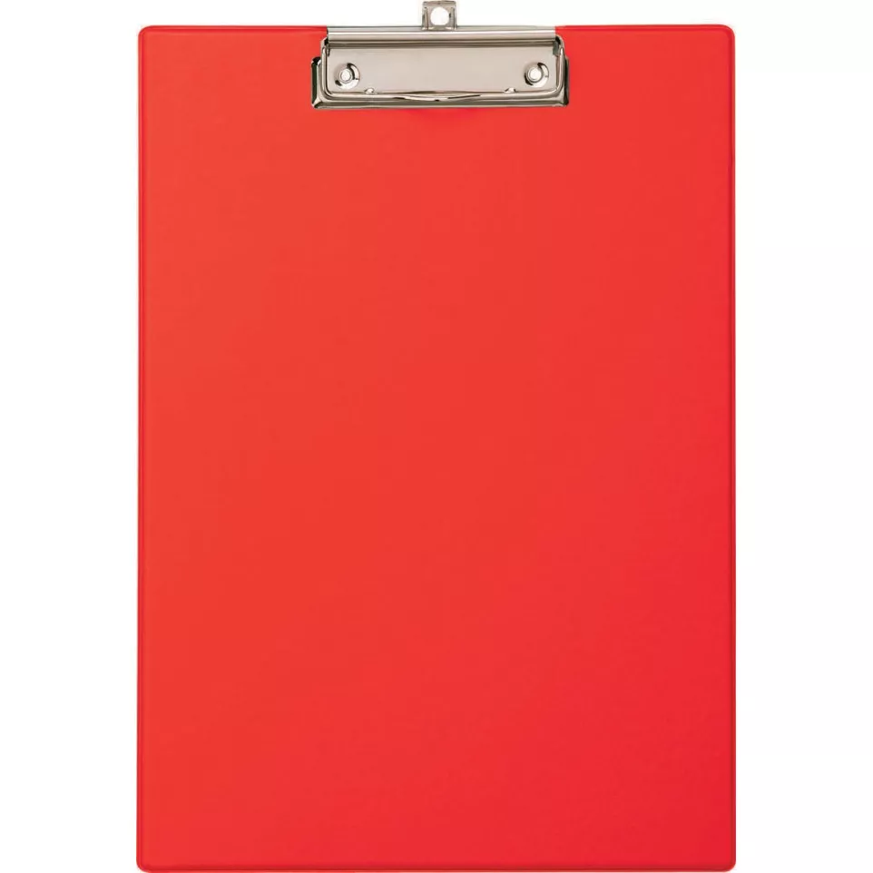 MAUL klemplaat A4 staand rood