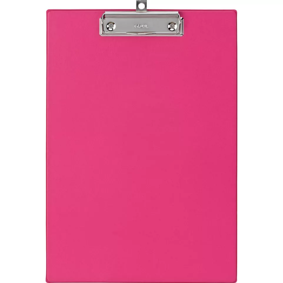 Maul A4 Portrait Pink Clipboard