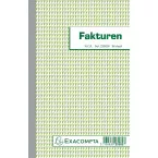 Exacompta Invoice Forms, 21 x 13.5 cm, Duplicate, Vertical, Dutch