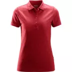 Snickers damespolo met korte mouwen 2702 rood M / pce