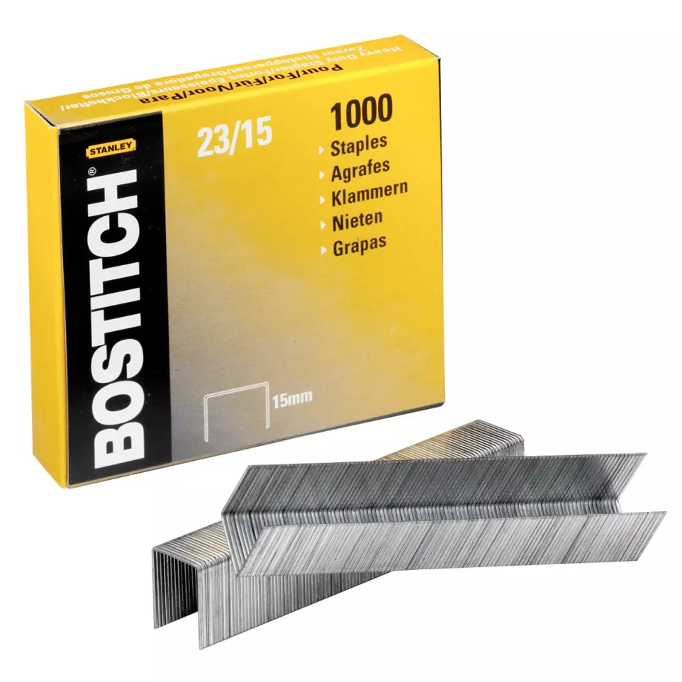 Bostitch nietjes 23-15-1M, 15 mm,...