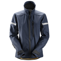 Snickers dames softshell jas 1207 marine XL / pce