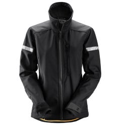 Snickers Workwear 1207 Women's Softshell Jacket Black XL per Piece