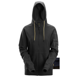 Snickers damesgilet met kap 2877 zwart L / pce