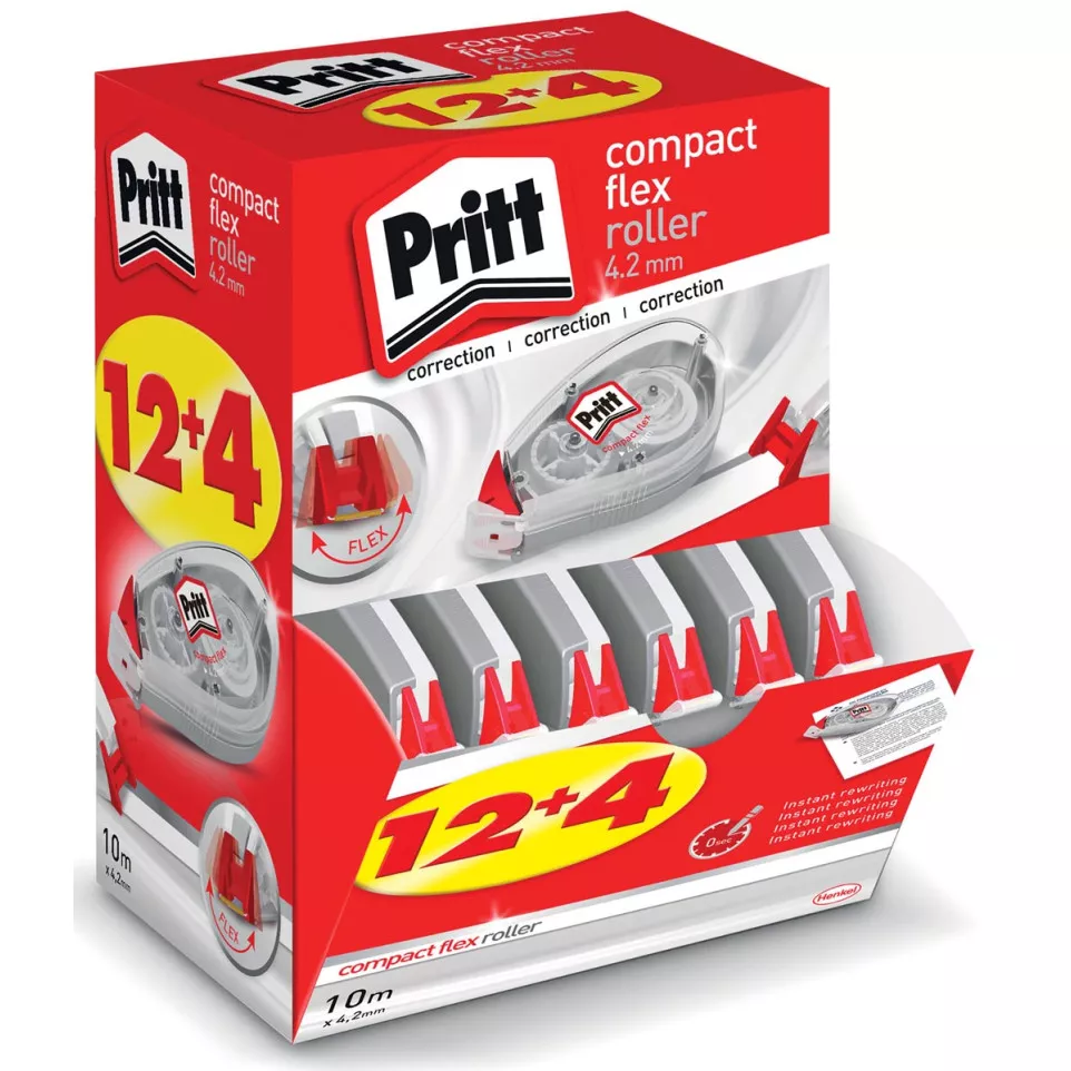 Pritt correctieroller Compact Flex...
