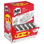 Pritt recharge pour dérouleur de correction Refill Flex, 4,2 mm x 12 m, boîte 12 + 4 gratuit