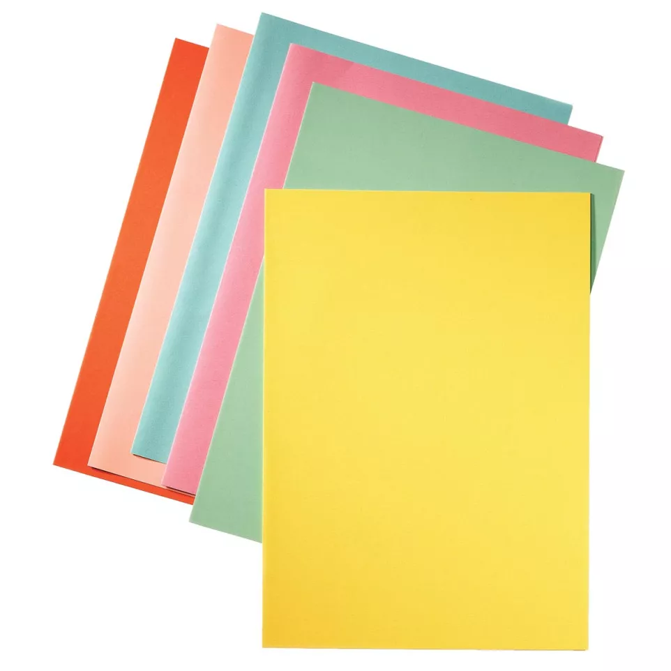 Esselte dossiermap geel, papier van...