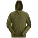Gilet à capuche logo manche Snickers 2895 kaki XXL / pce