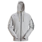 Gilet à capuche logo manche...