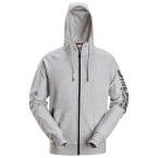 Hoodie met volledige rits...
