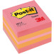 Post-it Notes Mini Cube, 400 Sheets, 51 x 51 mm, Pink