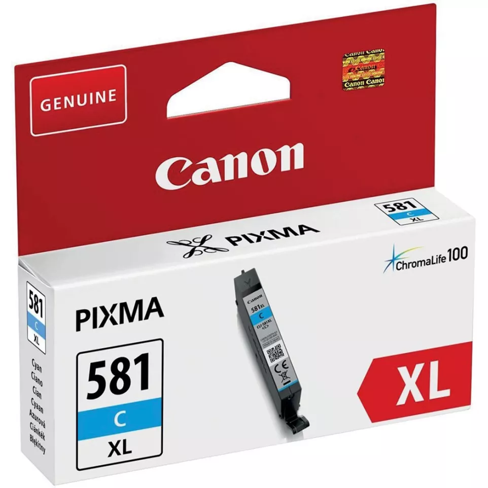 Canon cartouche d'encre CLI-581C XL,...