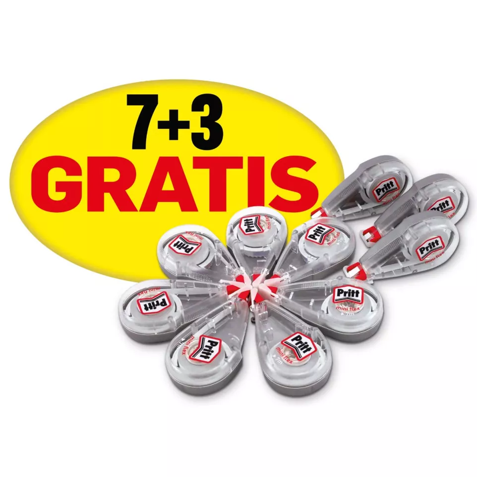 Pritt correctieroller Mini, etui van...