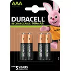 Duracell piles rechargeable Ultra, AAA, blister 4 pièces