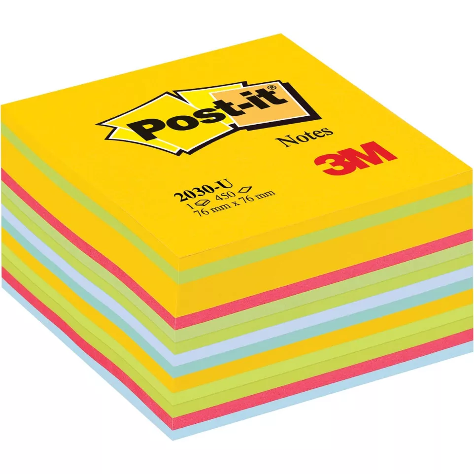 Post-it Notes kubus, 450 vel, ft 76 x...