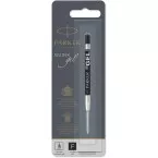 Parker Quink Gel recharge pour stylo bille fine, noir, sous blister