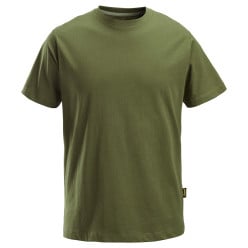 T-shirt kaki Snickers 2502 manches courtes XL / pce