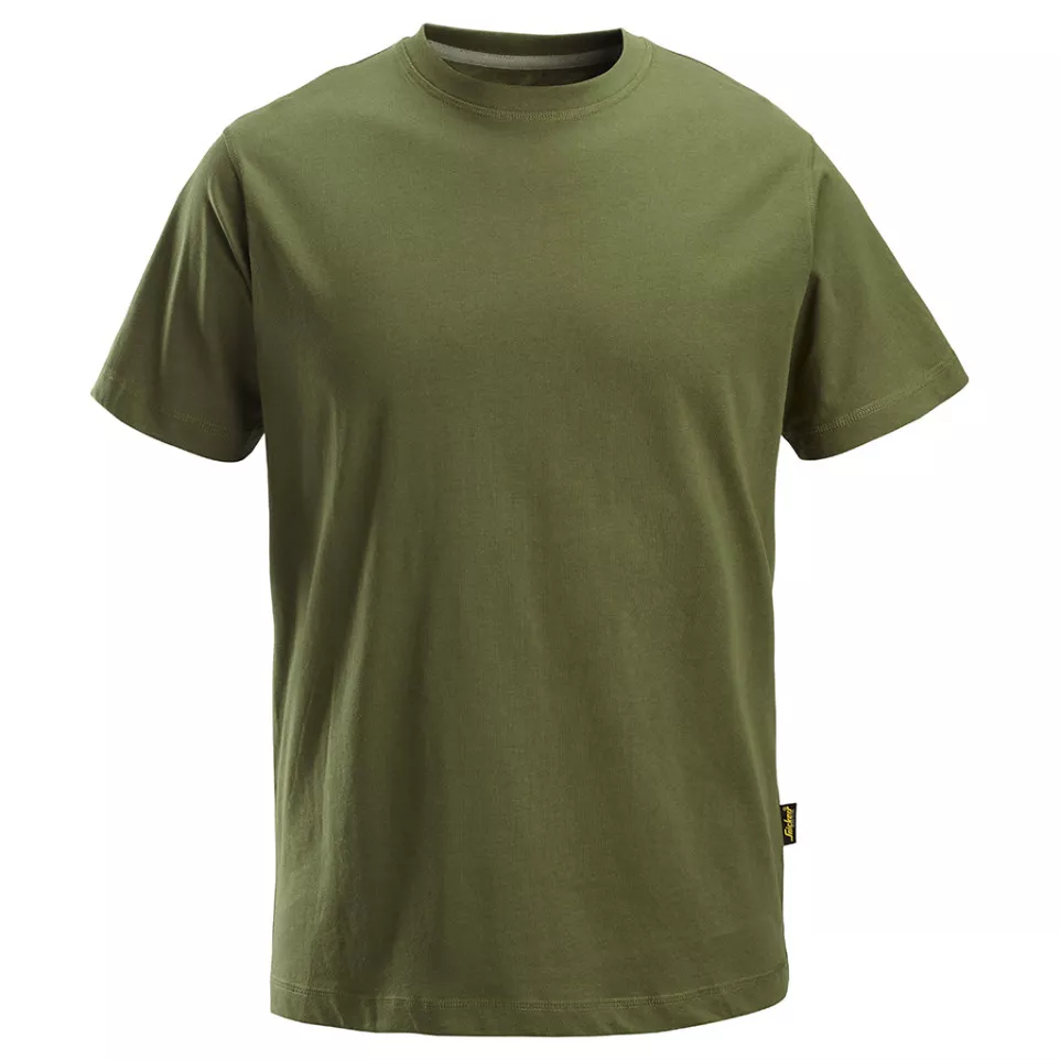 T-shirt kaki Snickers 2502 manches...