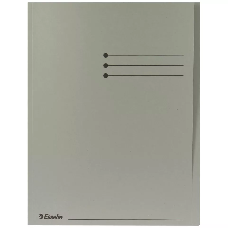 Esselte chemise de classement gris,...