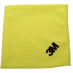 3M Microfibre Cleaning Cloth Yellow Pack of 10