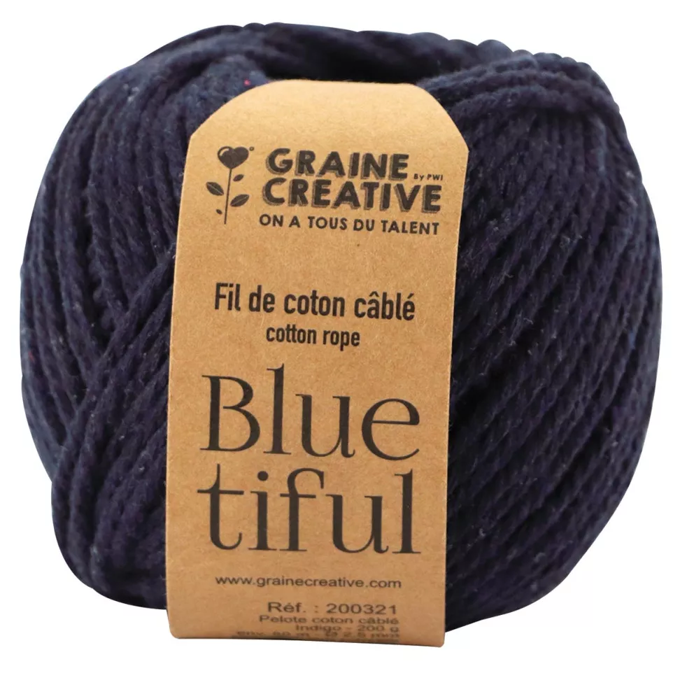 Graine Créative Corde en macramé, ft...