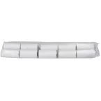 Thermorol BPA-vrij, ft 57 mm, diameter +- 30 mm, asgat 12 mm, lengte 8 meter