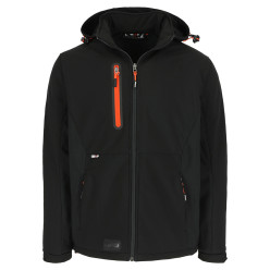 Herock Trystan softshell jas zwart XL / pce