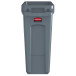 Rubbermaid afvalcontainer Slim Jim, 60 liter, grijs