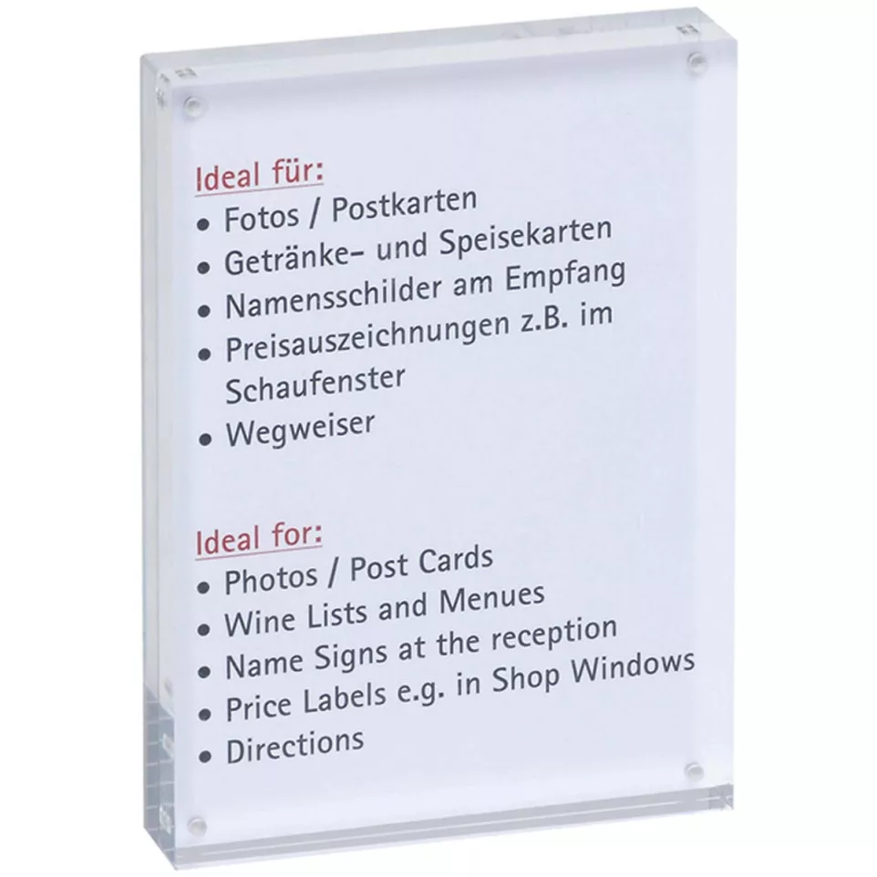 MAUL Magnetic Acrylic Photo Frame...