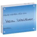 MAUL Magnetic Acrylic Photo Frame 11.5 x 9 x 2.4 cm Transparent