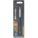 Parker Jotter balpen Royal Blue CT, op blister