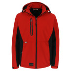Rood softshell jack Herock...