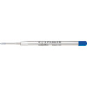 Parker Quinkflow recharge pour stylo bille, pointe fine, bleu, sous blister