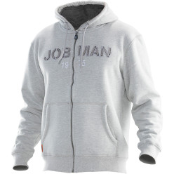 Vintage gilet met capuchon Jobman 5154 grijs XL / PCE