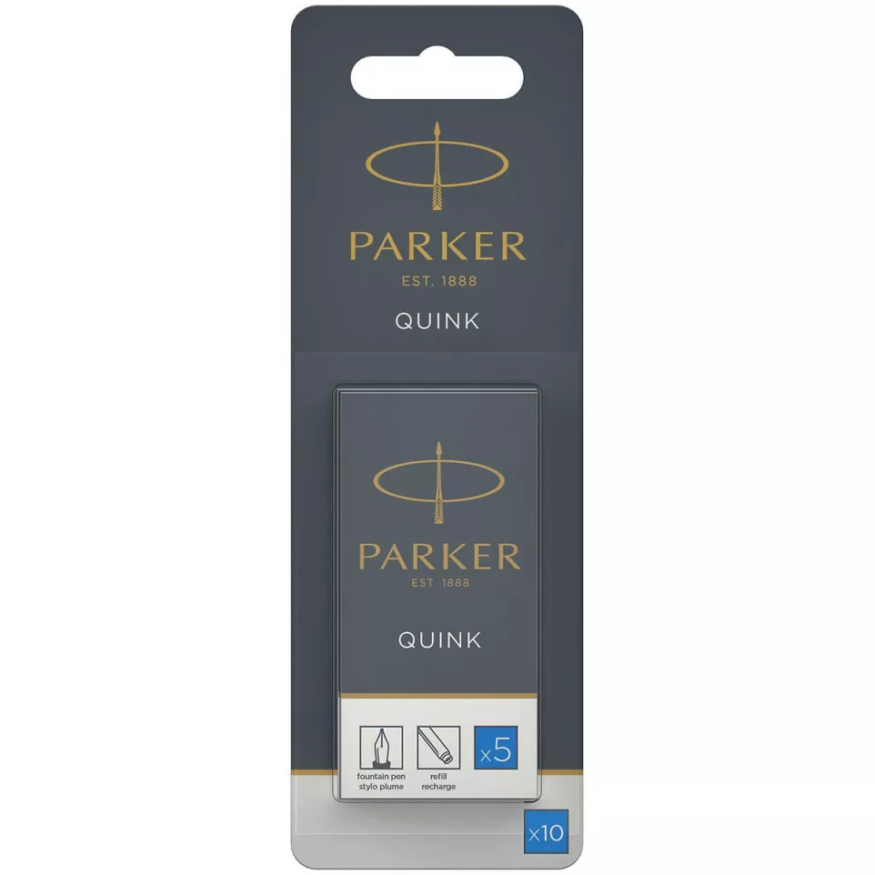 Parker Quink cartouches d'encre, bleu...