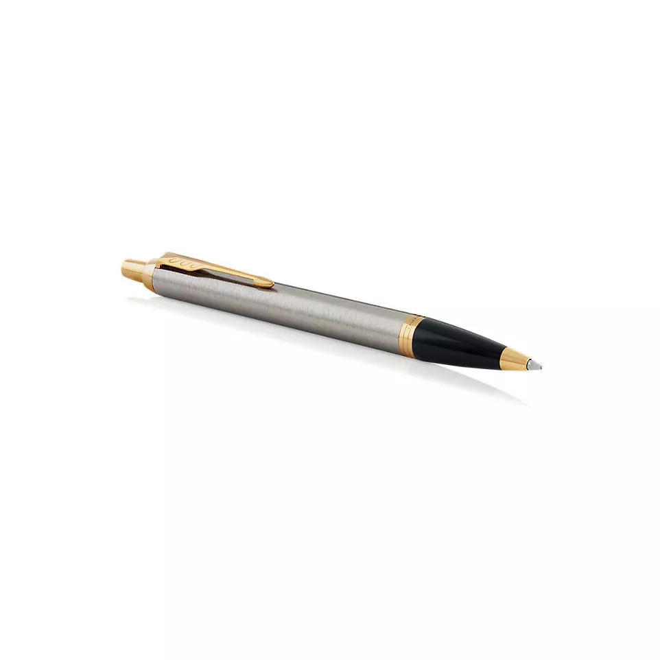 Parker IM Black Gold Trim Ballpoint Pen