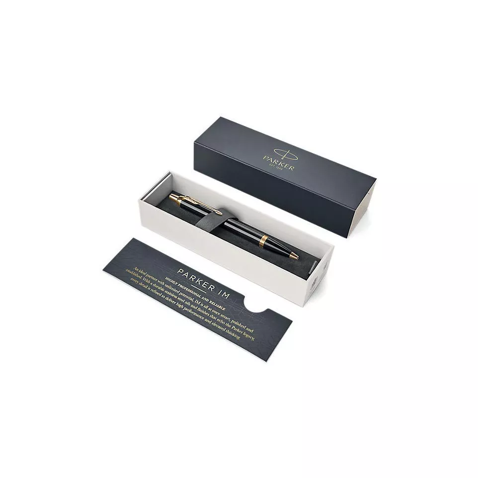 Parker IM Black GT Ballpoint Pen