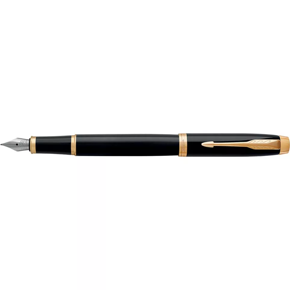 Parker IM vulpen medium, zwart GT