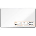 Nobo Premium Plus Widescreen whiteboard, gelakt staal, magnetisch, 69 x 122 cm