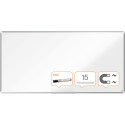 Nobo Premium Plus tableau blanc magnétique, acier laqué, ft 180 x 90 cm