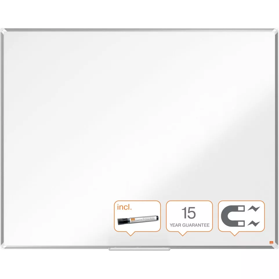 Nobo Premium Plus whiteboard, gelakt...