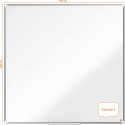 Nobo Premium Plus Steel Magnetic Whiteboard 120 x 120 cm