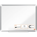 Nobo Premium Plus tableau blanc magnétique, acier laqué, ft 60 x 45 cm