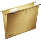 Leitz dossiers suspendus verticals, ft A4, chamois, paquet de 25 pièces