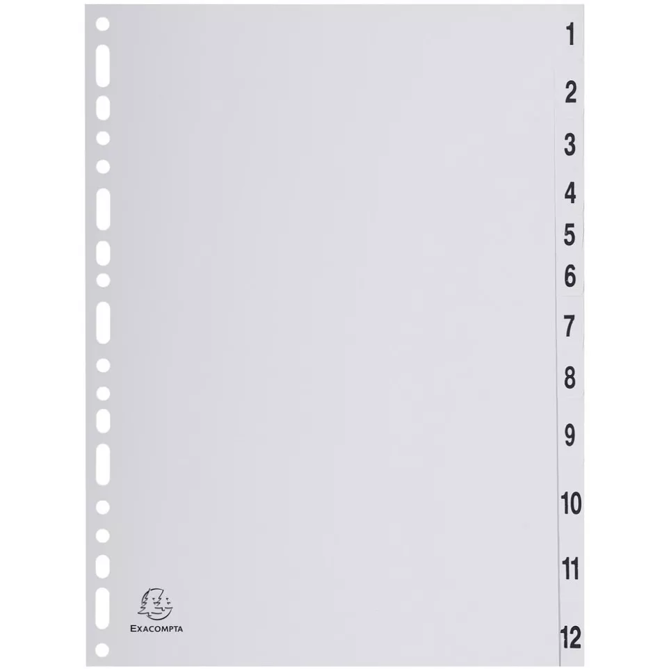 Exacompta tabbladen numeriek voor ft...